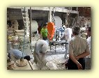 Visita do grupo à Fábrica de Porcelanas Geni em Pedreira SP
Preparação da massa